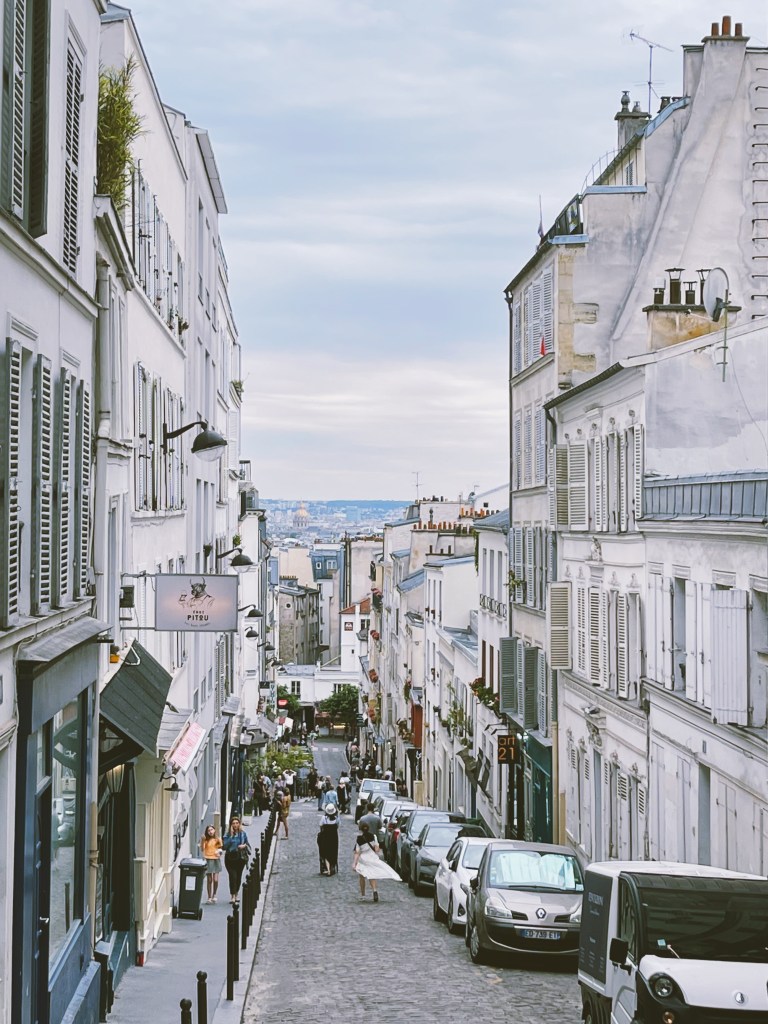 The streets of Montmartre