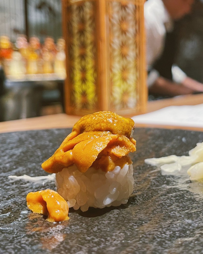 Uni Sushi at Bar Sawa in Little Tokyo
