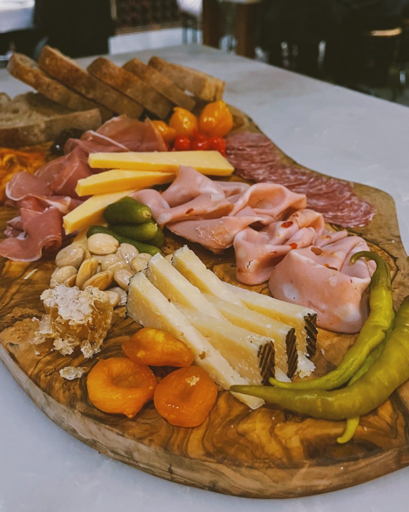 Cheese and Charcuterie from Wally's Beverly Hills