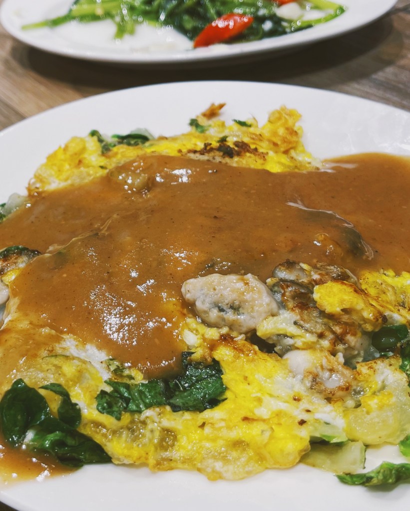 taiwanese oyster omelette