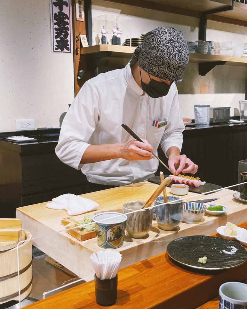 Sushi Chef at Yo Sushi