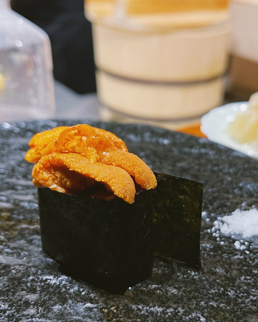 Uni Nigiri at Yo Sushi