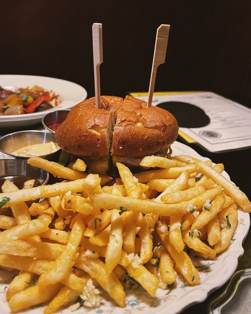 Burger & Fries from The Wolves