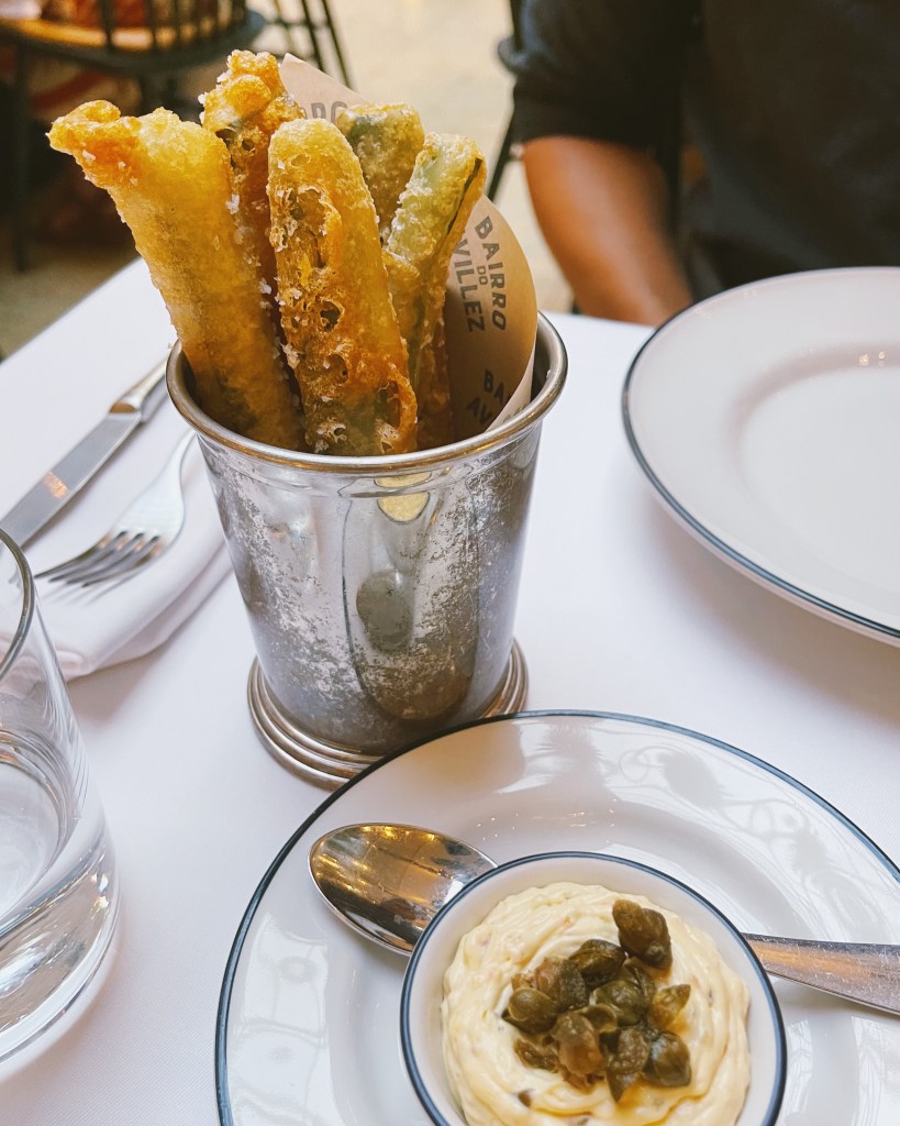 Green Bean Fritters from Páteo - Bairro do Avillez