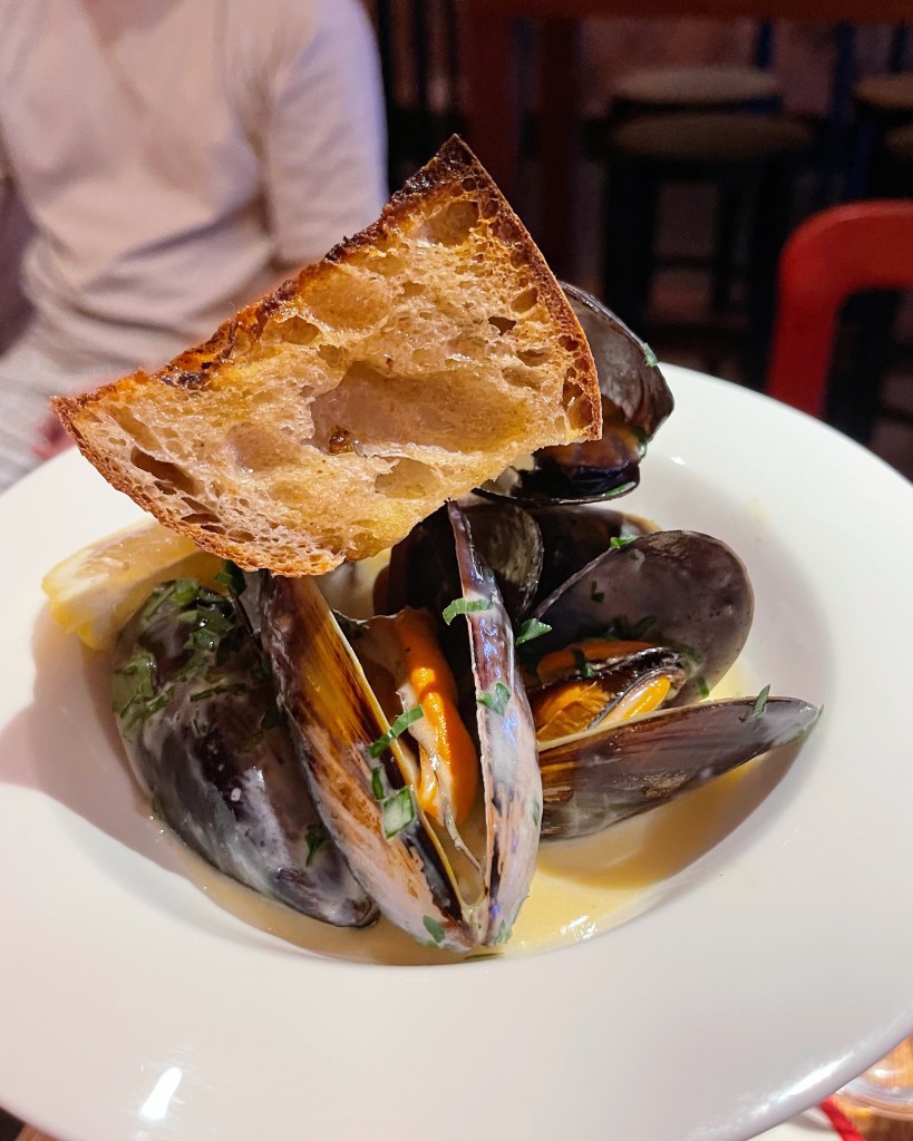 Mussels from Parra Wine Bistro in Lisbon